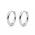 Aura Oval Hoop Earrings