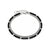 Davi Black Bead Station Bracelet