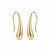 Deva Liquid Metal Water Drop Earrings