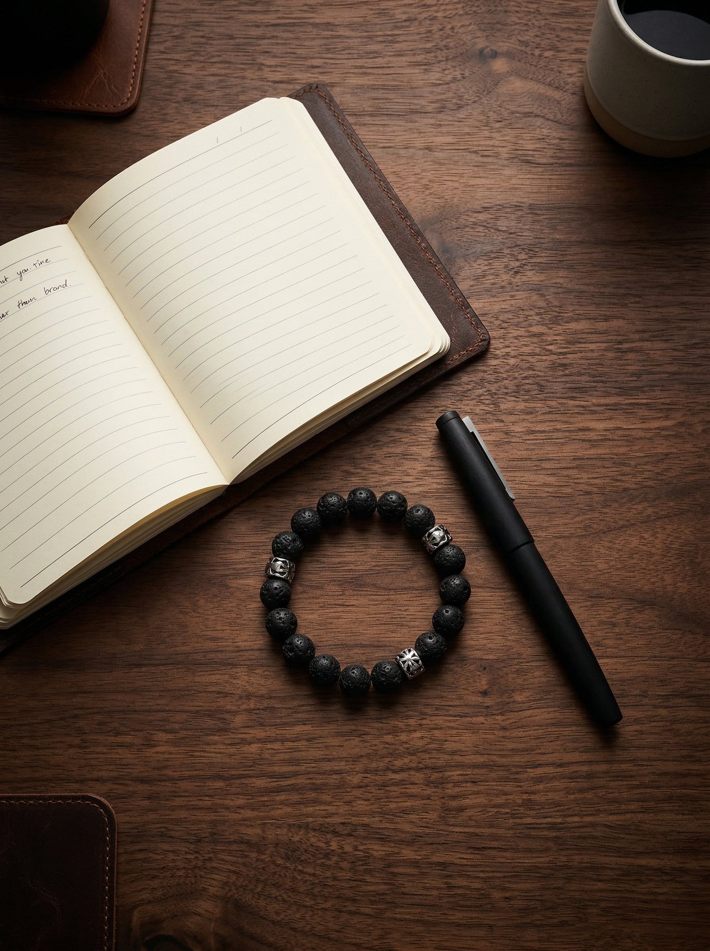 Kova Lava Stone Beaded Bracelet - View 7 - HyraMode