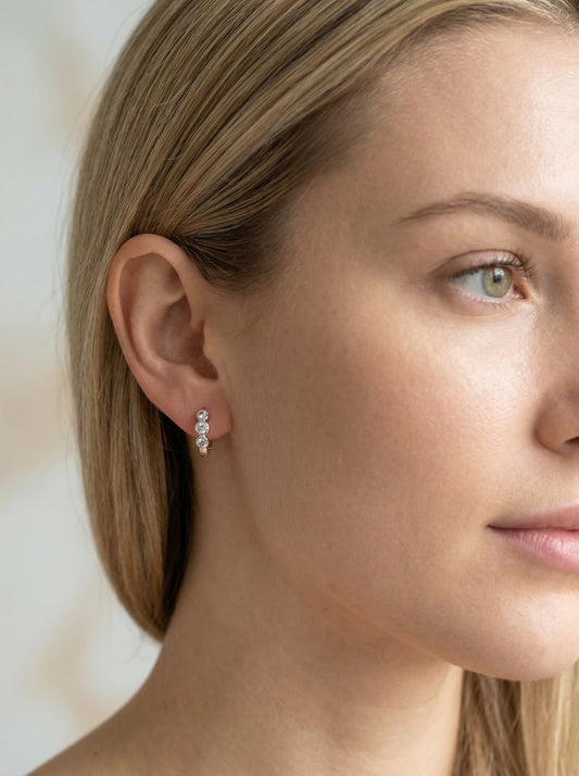 Piru Huggie Earrings