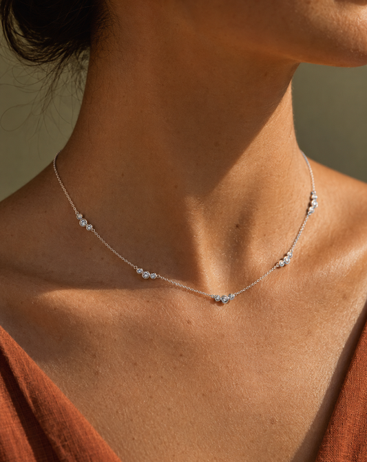 Stelle Multi-Star Station Layering Necklace