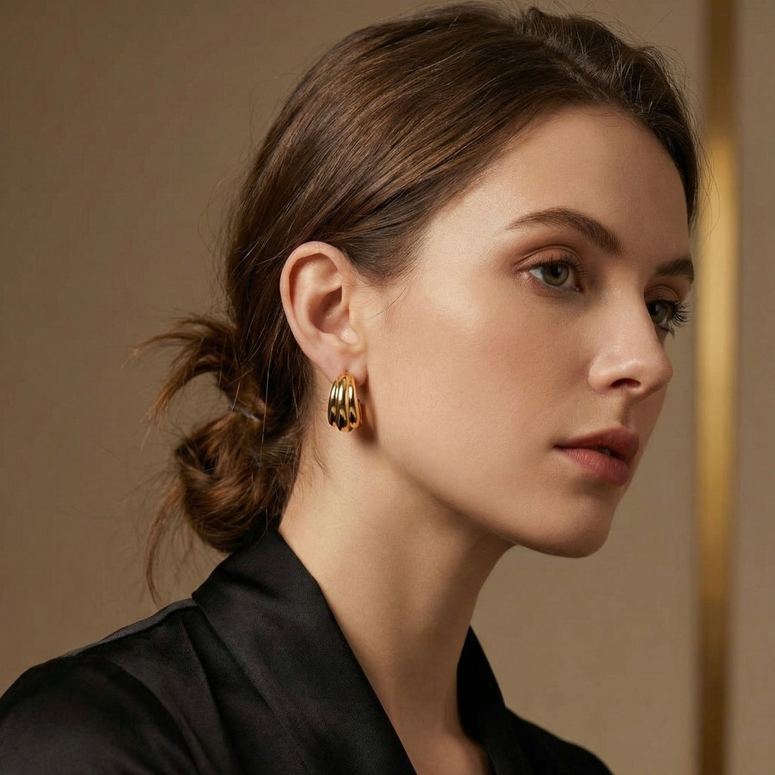 Sculptural Gold Jewelry Trend 2026