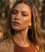 Amor Heart Hoop Earrings — product view 2
