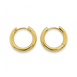 Aura Oval Hoop Earrings — product view 6