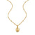 Cora Gold Cowrie Shell Pendant Necklace