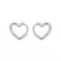 Amor Heart Hoop Earrings hypoallergenic earrings by HyraMode