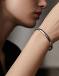 Arlo Slim Flat Box Chain Bracelet - View 5 - HyraMode