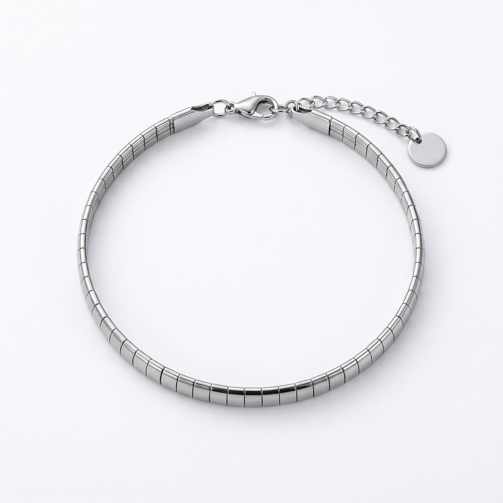Arlo Slim Flat Box Chain Bracelet - View 6 - HyraMode