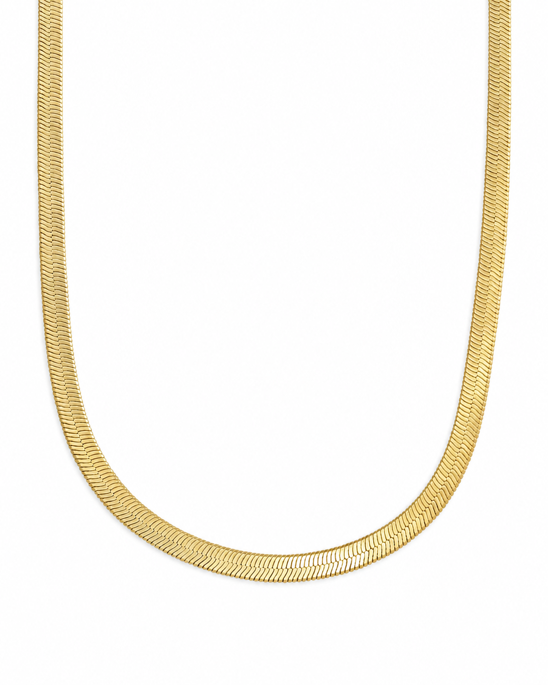 Calla Necklace Bold Herringbone