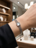 Dalis Multi-Strand CZ Station Bracelet - View 10 - HyraMode