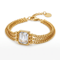 Dalis Multi-Strand CZ Station Bracelet - View 11 - HyraMode