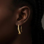 Deva Liquid Metal Water Drop Earrings — product view 4