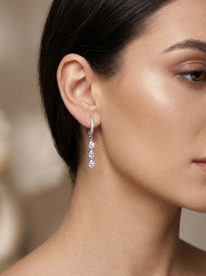 Gela Huggie Drop Earrings