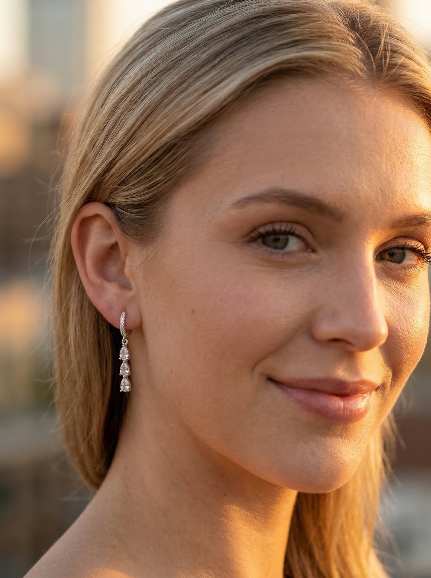 Gela Huggie Drop Earrings