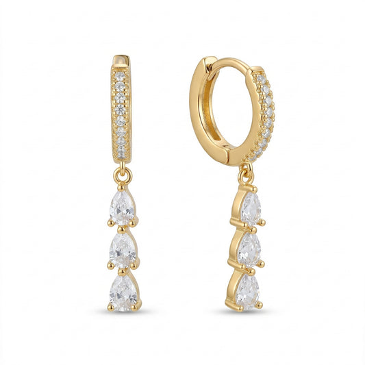 Gela Huggie Drop Earrings