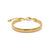 Gova Wide Herringbone Chain Bracelet 6MM