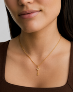 Kaia Heart Key Pendant Necklaces