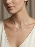 Kaia Heart Key Pendant Necklace hypoallergenic necklace by HyraMode
