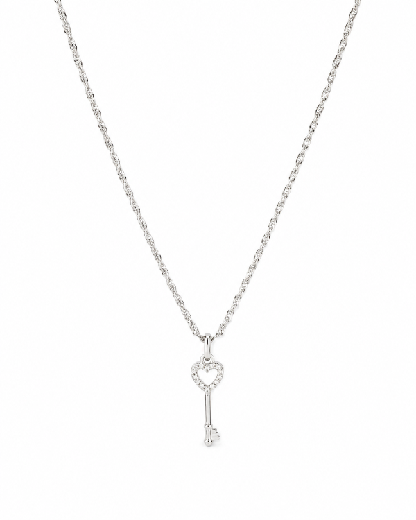 Kaia Heart Key Pendant Necklaces