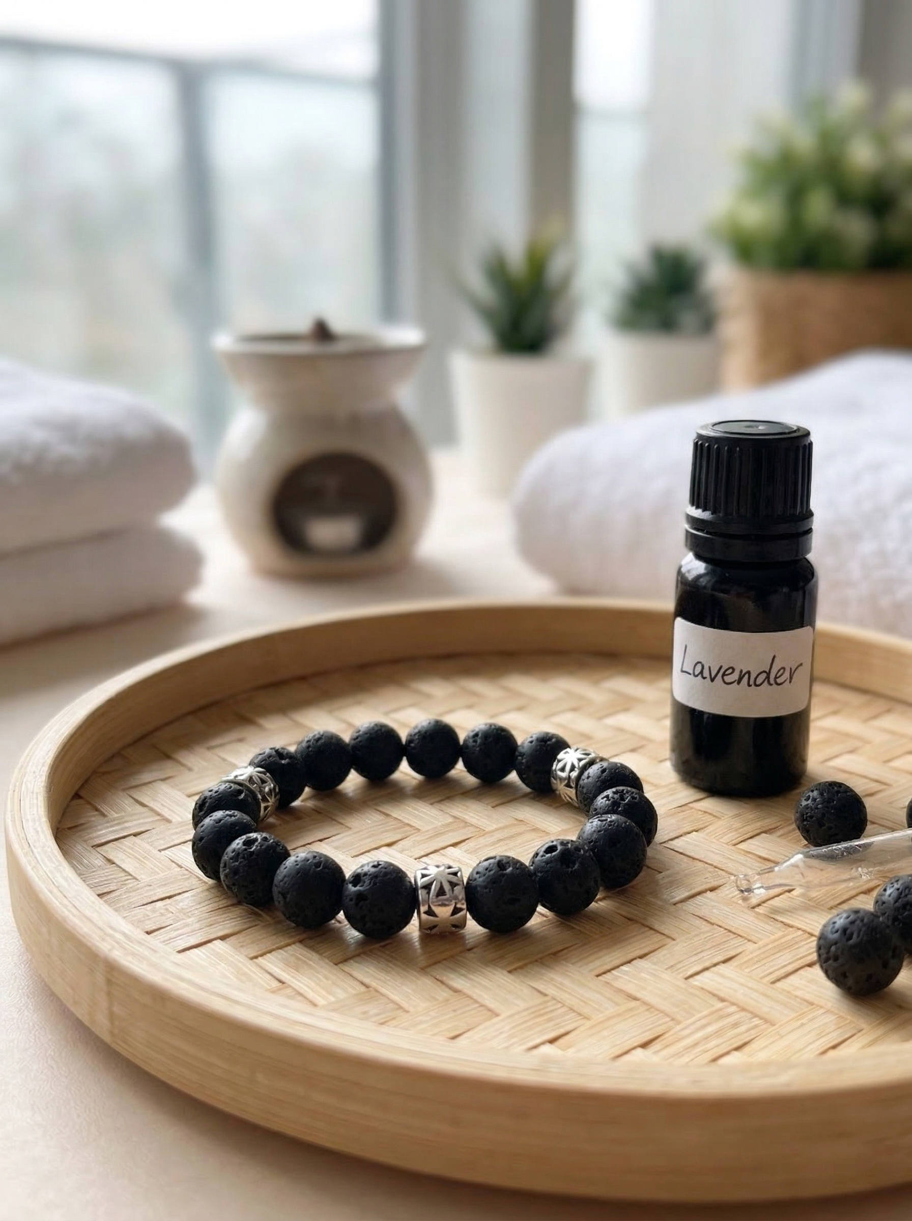 Kova Lava Stone Beaded Bracelet - View 5 - HyraMode