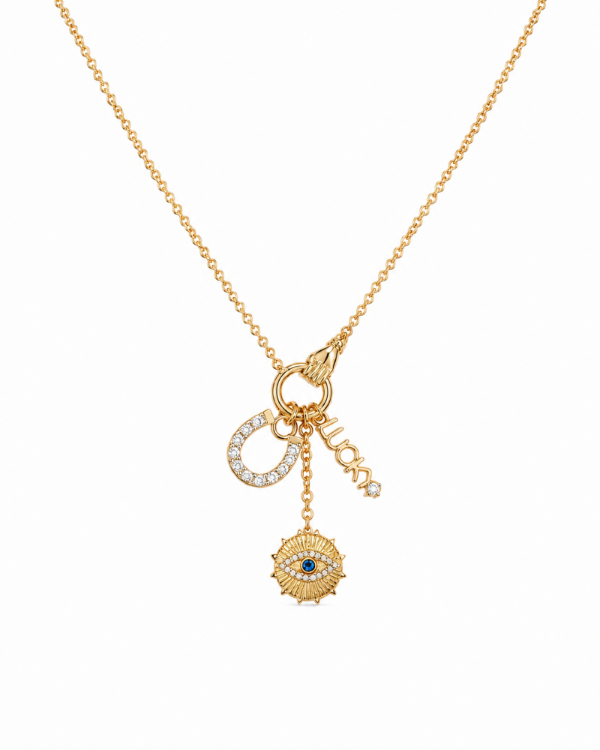 Lena Victorian Hand Talisman Necklace