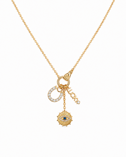 Lena Victorian Hand Talisman Necklace