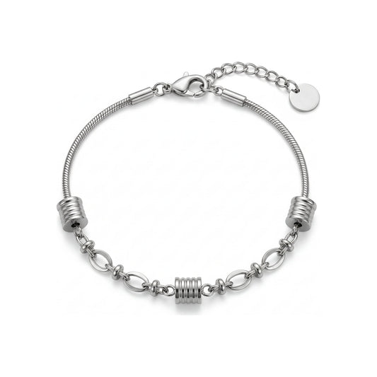 Roux Bar Station Chain Bracelet - HyraMode Gold Jewelry