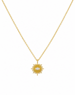 Sola Sunburst Pendant Necklace