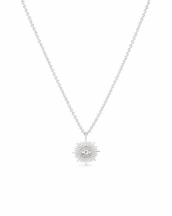 Sola Sunburst Pendant Necklace