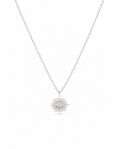 Sola Sunburst Pendant Necklace