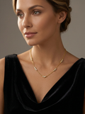 Stelle Multi-Star Station Layering Necklace - View 6 - HyraMode