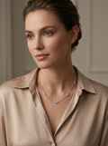 Stelle Multi-Star Station Layering Necklace - View 9 - HyraMode