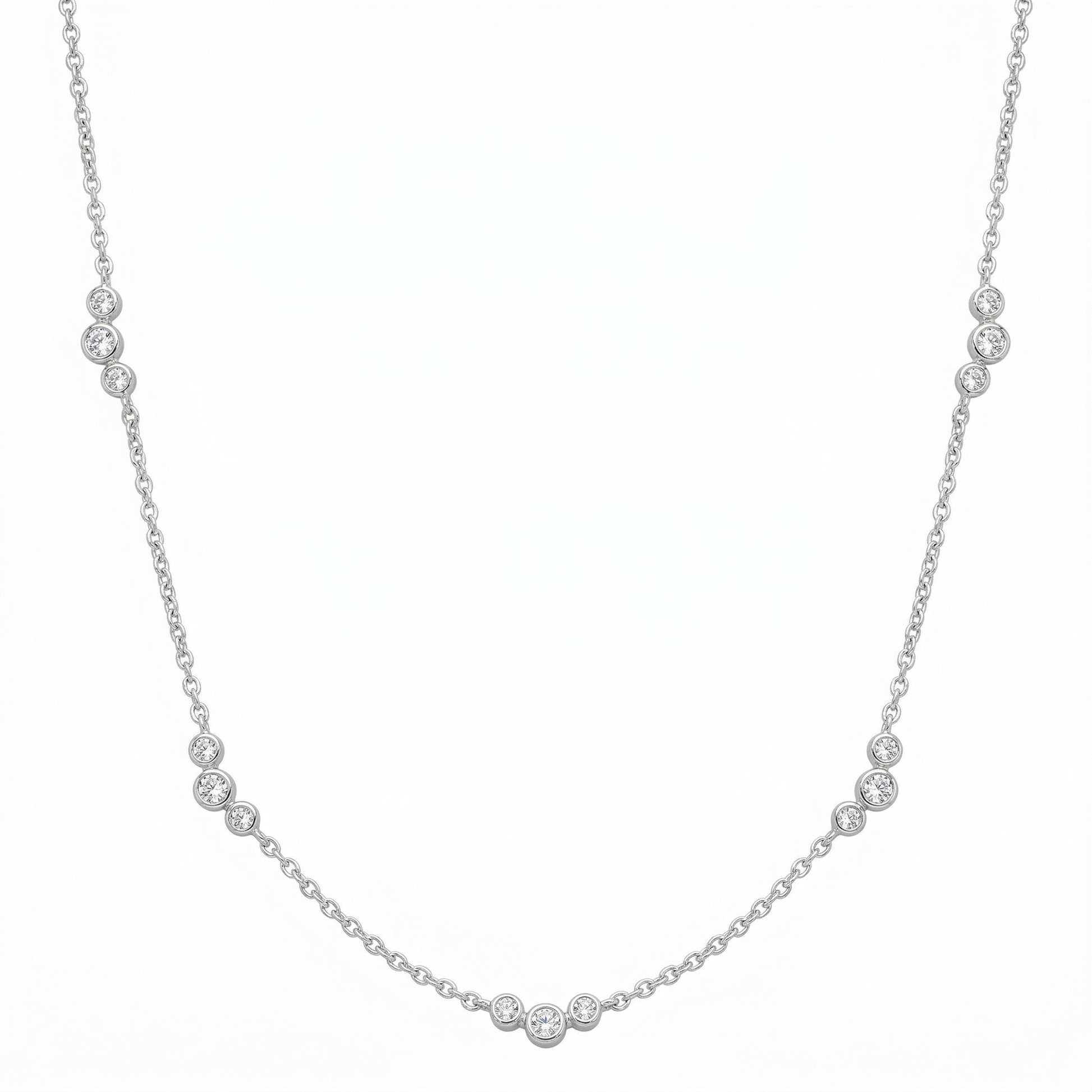 Stelle Multi-Star Station Layering Necklace - View 3 - HyraMode
