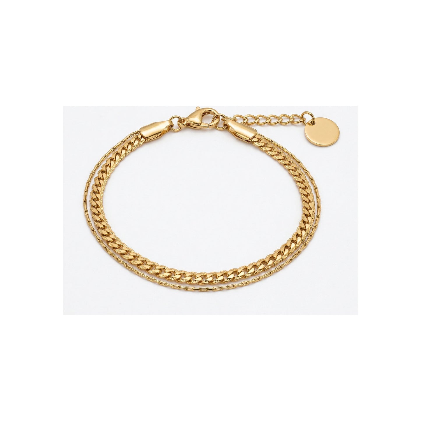 Suri Layered Multi-Chain Bracelet - HyraMode Gold Jewelry