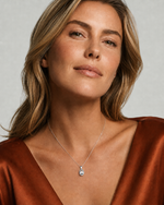 Vela Oval Pendant Necklace