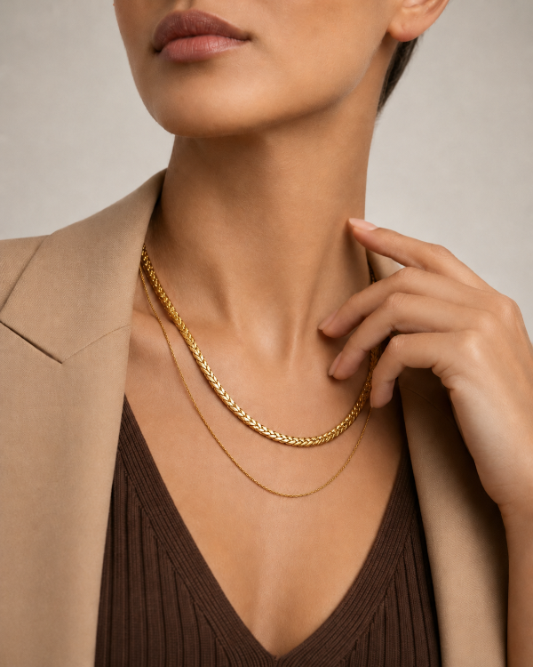 Wiva Chain Layering Necklace 4MM
