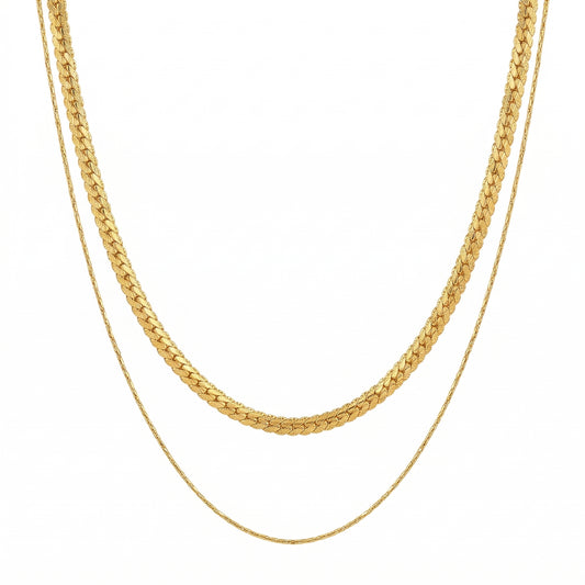 Wiva Chain layering- Necklace 4mm