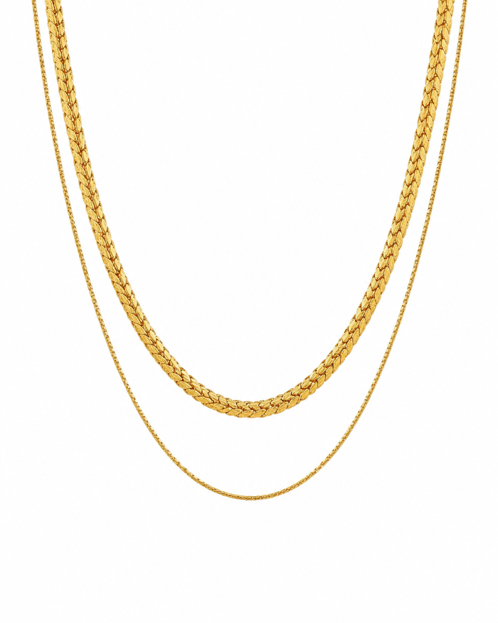 Wiva Chain Layering Necklace 4MM
